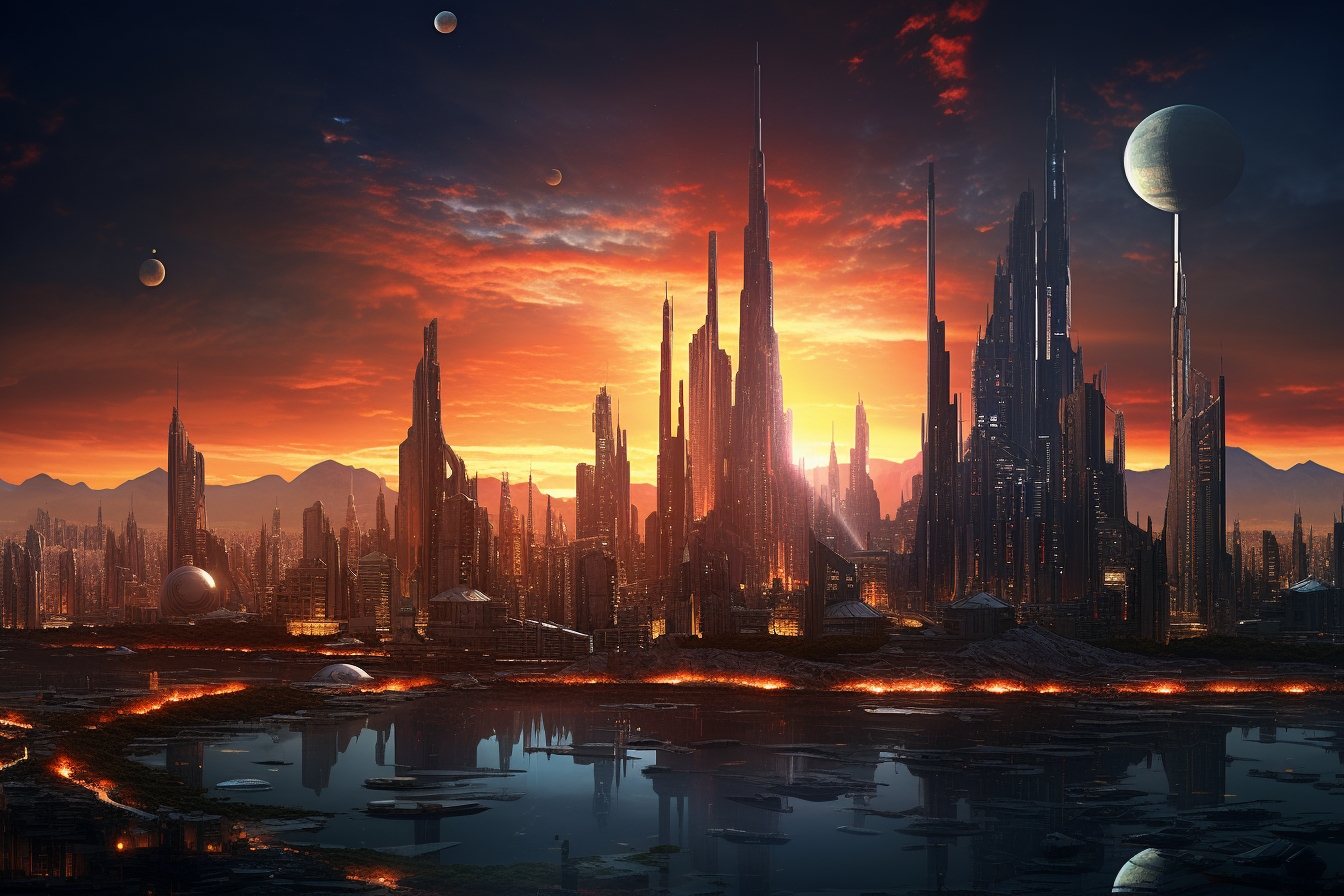 Cityscapes of Tomorrow- A Visionary Metropolis