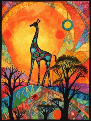 Safari Sunrise- A Tribute to African Landmarks