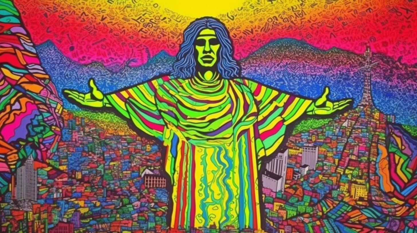 Samba in Rio- A Pop Art Tribute to Brazil