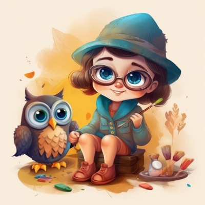 Whimsical Wisdom- An Owl's Tale